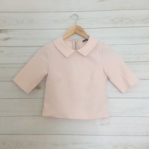 Pale Pink Zara Crop top